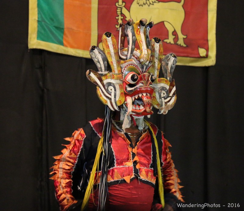 Masked dancer - Kandy cultural show