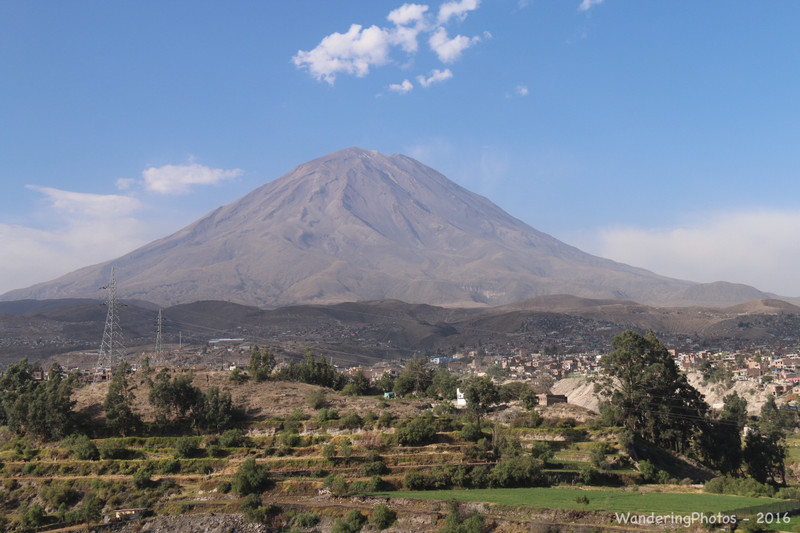 El Misti - Volcano overlooking Arequipa 