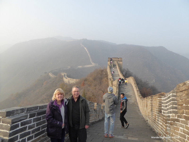 On the Geat Wall - Mutianyu China
