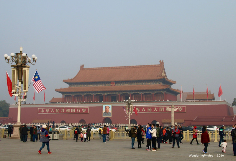 Tianan Men - Ming Dynasty Gateway - Tiananmen Square Beijing China