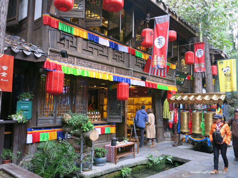 Colourful Shops - Old Jinli Street - Chengdu Sichuan China