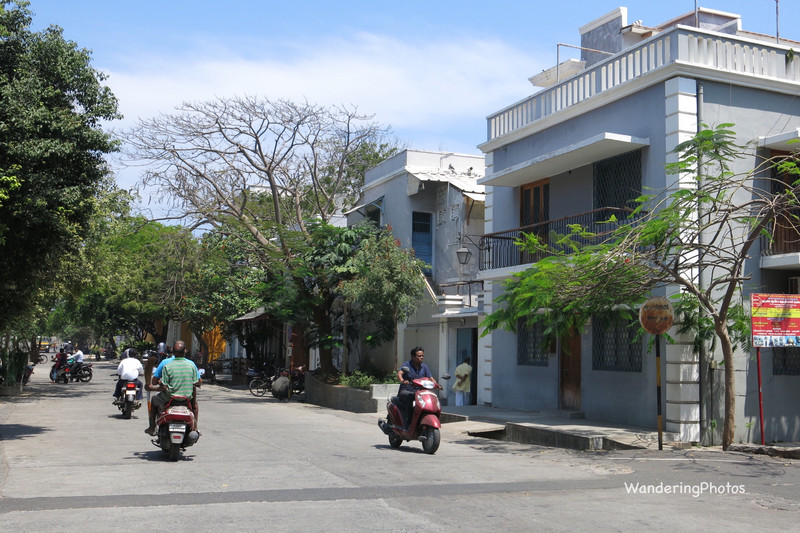  Street scene - Pondicherry India