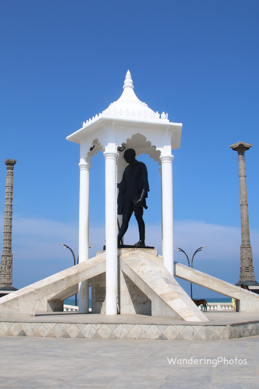Gandhi Statue - Pondicherry India
