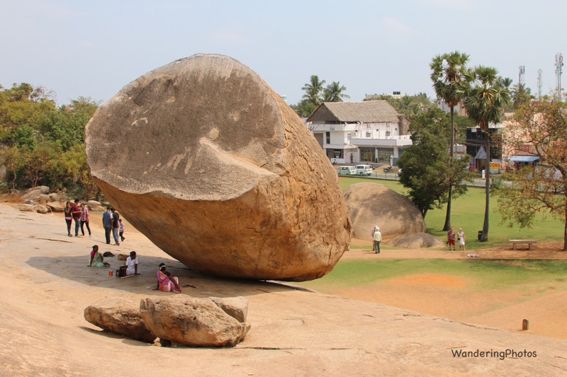 Krishna's "Butter Ball" - Mahabalipuram Tamil Nadu