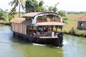 Houseboat on the Keralan Backwaters 