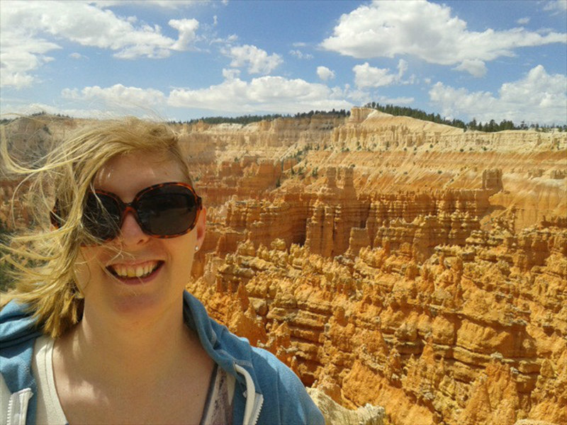 Nicky at Bryce Canyon