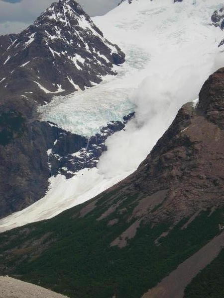 A nearbye avalanche