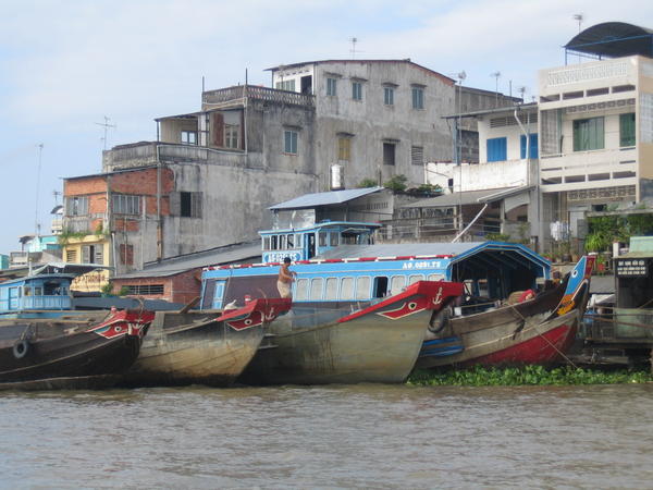 Local scenery on the Mekong Delta