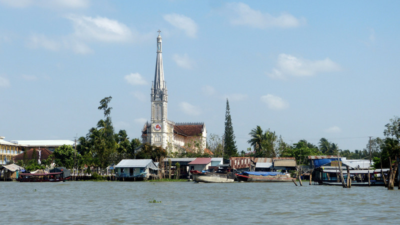 Church on the Mekong
