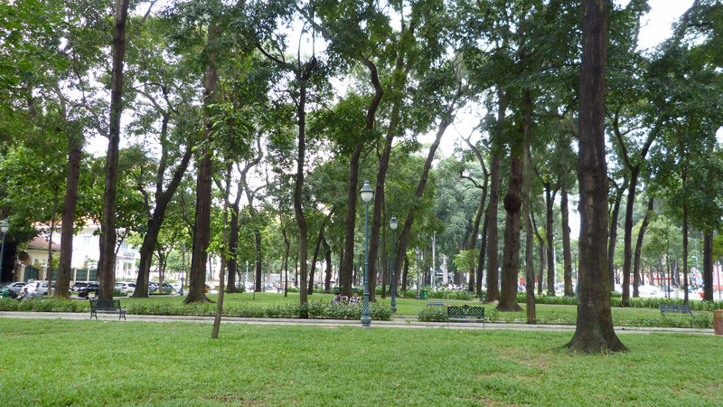 Green spaces  Saigon
