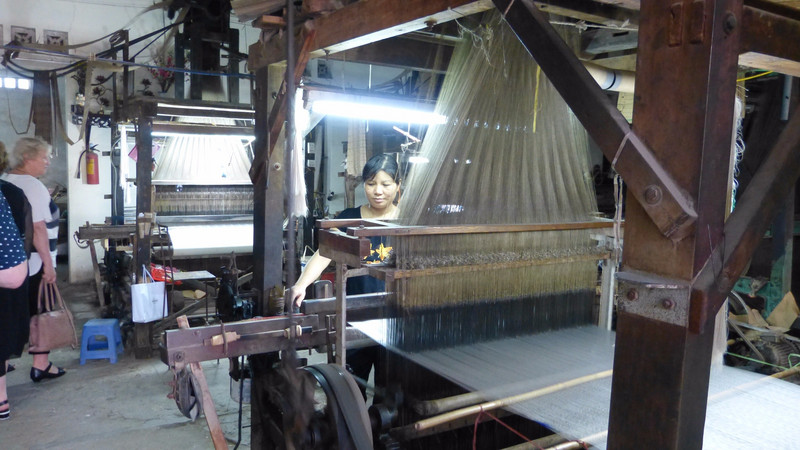 Silk factory