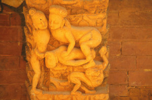 Tantric carving