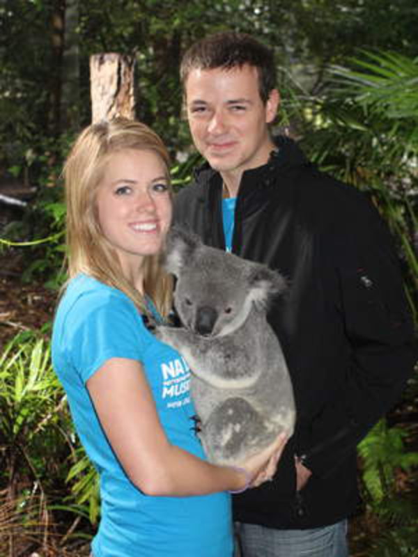 We Held A Koala!