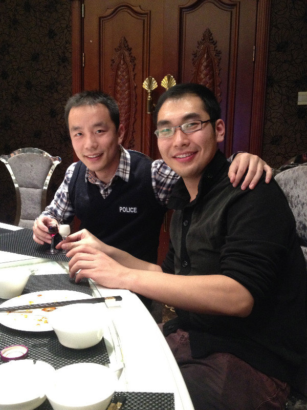 Wang Zhen and his cousin