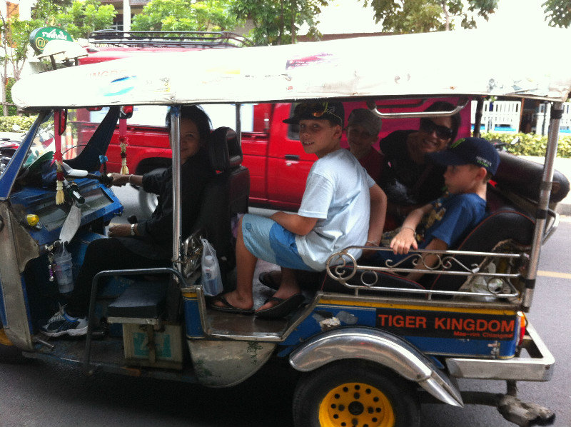 The first Tuk Tuk ride :)