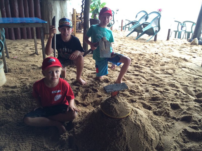 Where else can you build sandcastles in a bar?