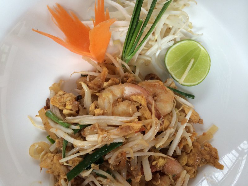 The Pad Thai we cooked 