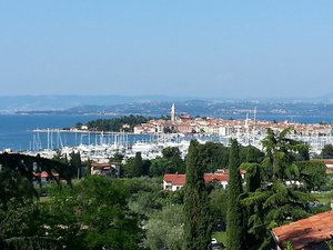 Izola from the hilltop