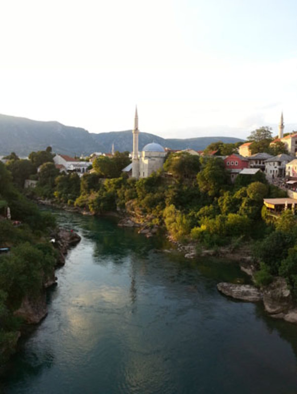 Mostar's famous bridge - Stari Most