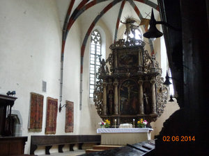 barocker Altar in Schässburg