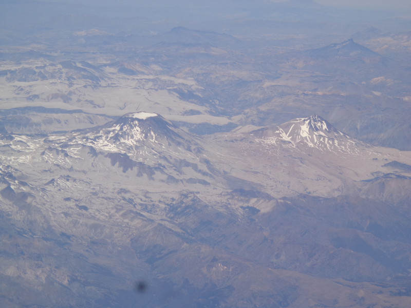 Landeanflug Osorno