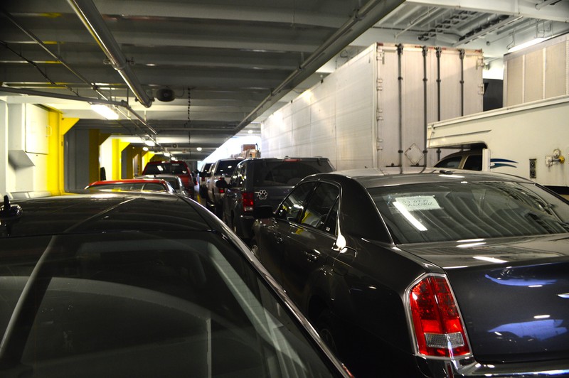 Crammed in on the ferry from Port Townsend to Coupeville