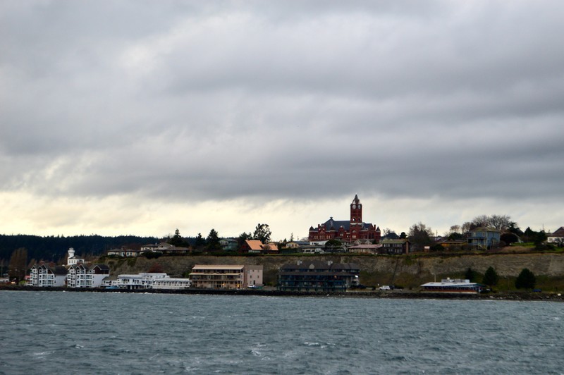 Looking back at Port Townsend