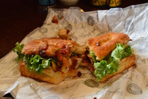 lunch at Earl of Sandwich