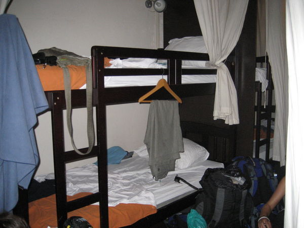 Our Dorm Beds in the Hostel