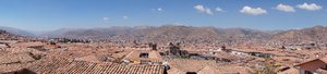Panorama de Cusco depuis la terrasse