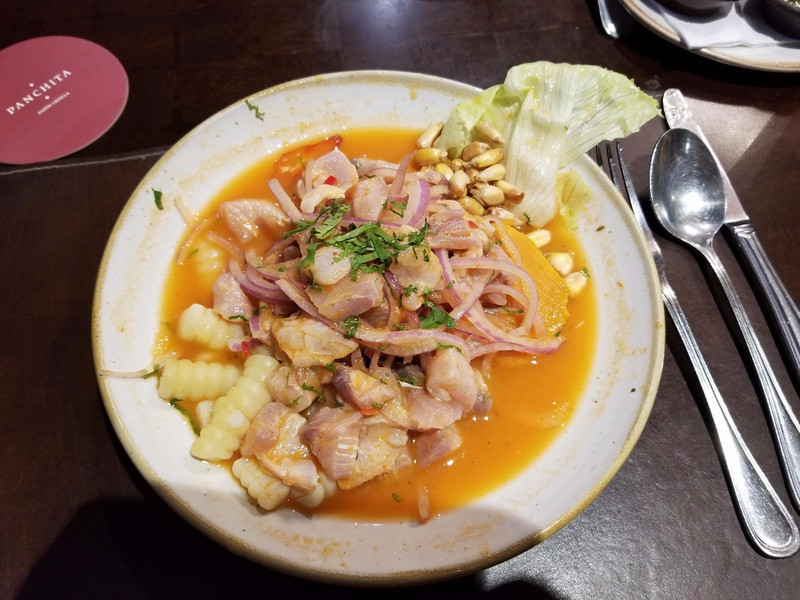 Ceviche from Pancheta 
