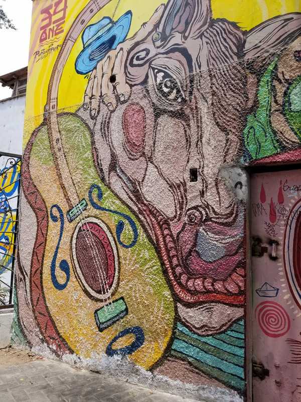 Street murals in Barrano