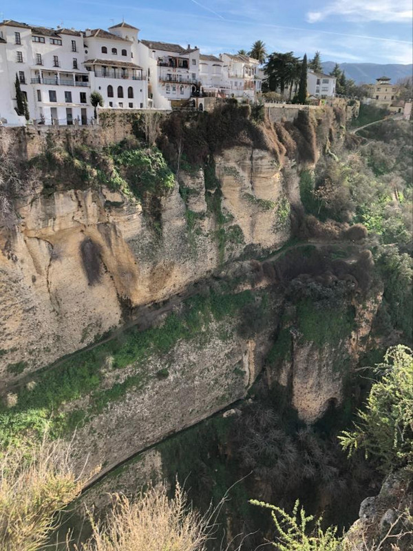The gorge in Ronda