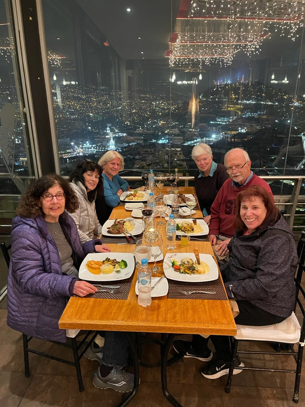 Dinner overlooking Quito