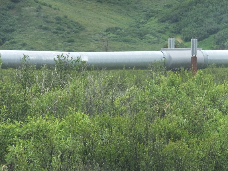 A part of the Alaskan Pipeline