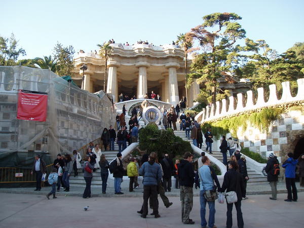Park Guell fountains