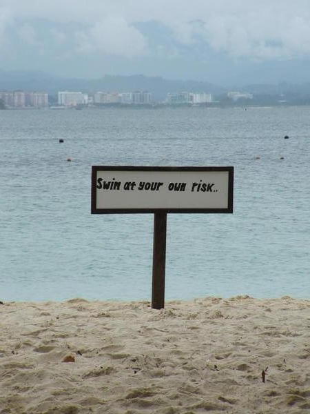beaches, jelly fish warning..