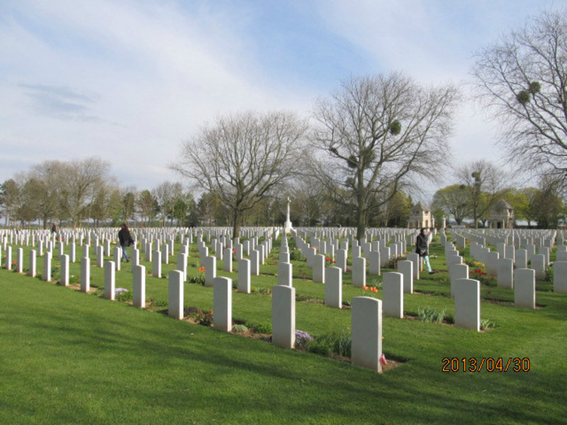 Canadian War Graves, Beny-sur-Mer