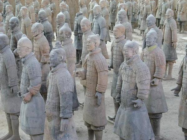 A life-size army