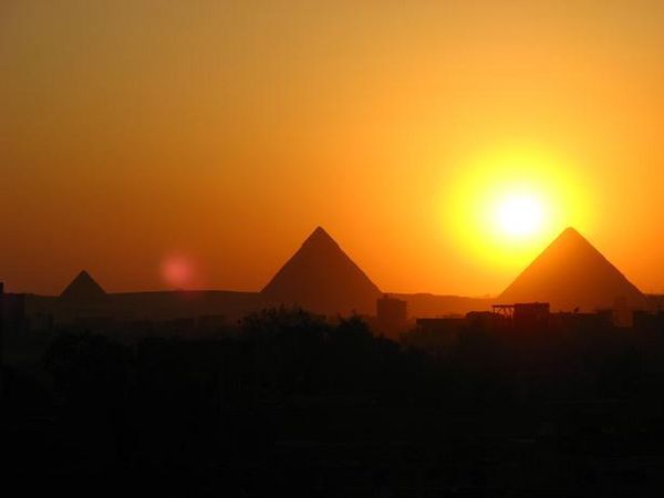 Egyptian sunset