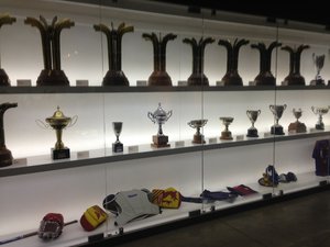 FC Barcelona Trophy Case | Photo