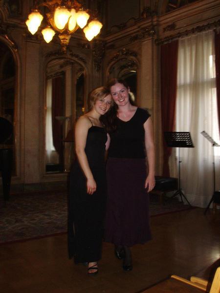Catherine, me, after concert