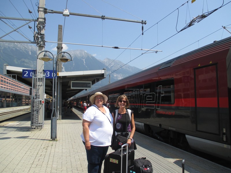 Train from Vienna to Innsbruck