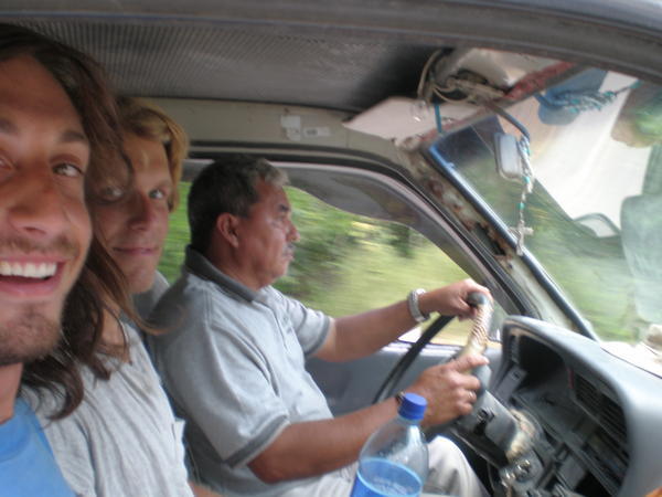 Riding shotgun through Guatemala