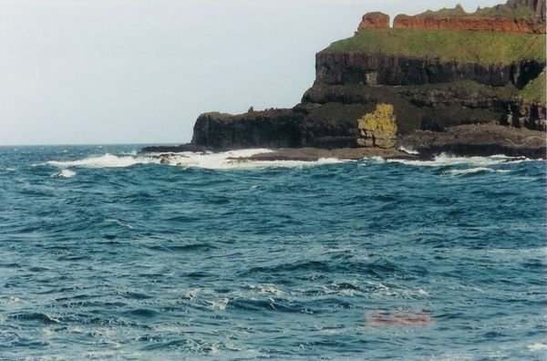 Cliffs next to the causeway