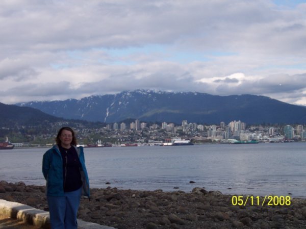 North Vancouver is behind me