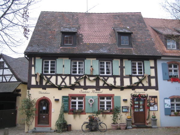 Rustic little town in Germany