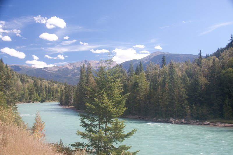 The Fraser River near Jasper