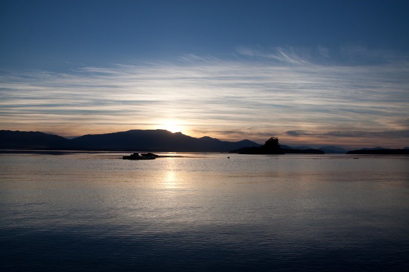 Sunset on Salt Spring Island, BC