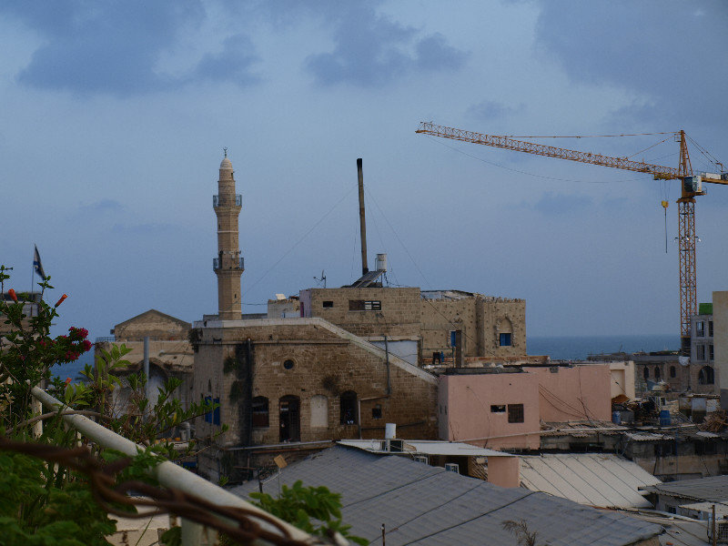 The Old Tower of Jaffa, on a sunrise